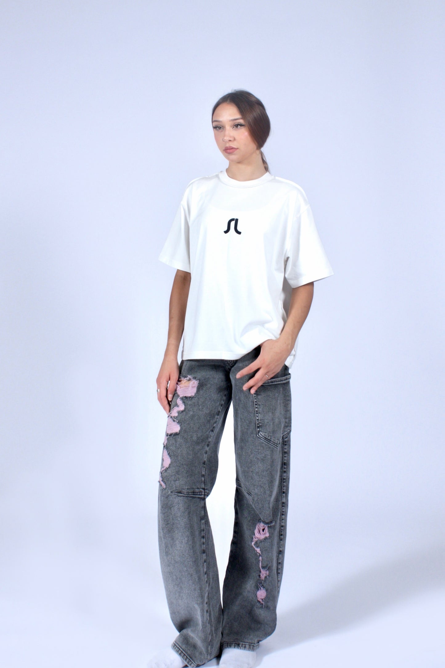 White T-shirt – OFF WHITE print