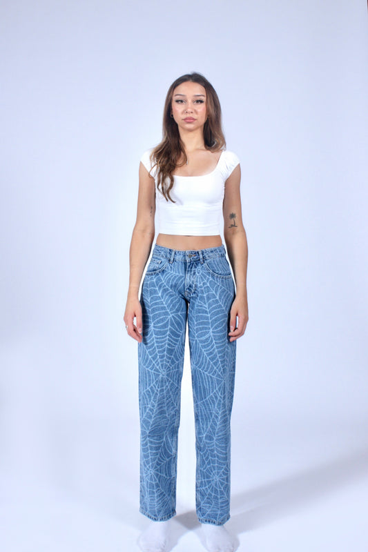 Jeans – Blue (Laser-Washed)
