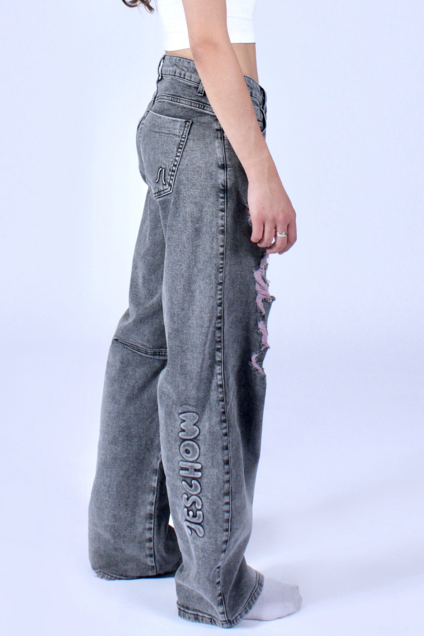 Jeans – Grey (Washed)