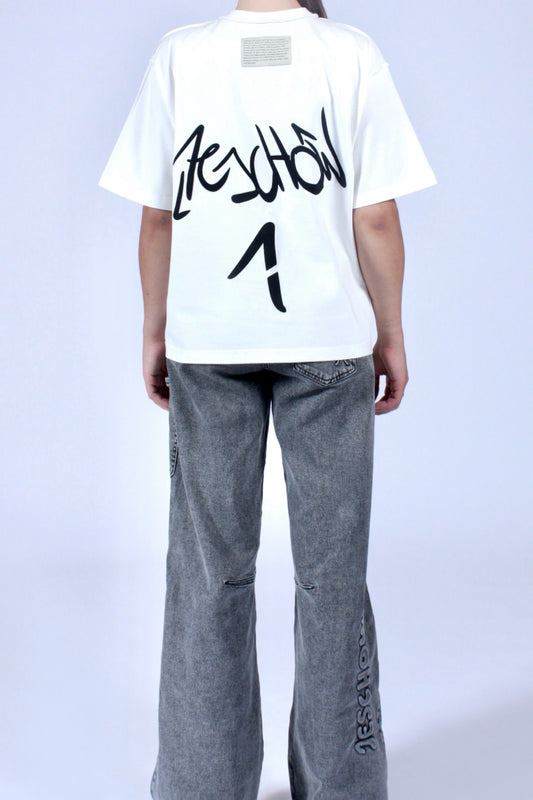 White T-Shirt – OFF WHITE Print