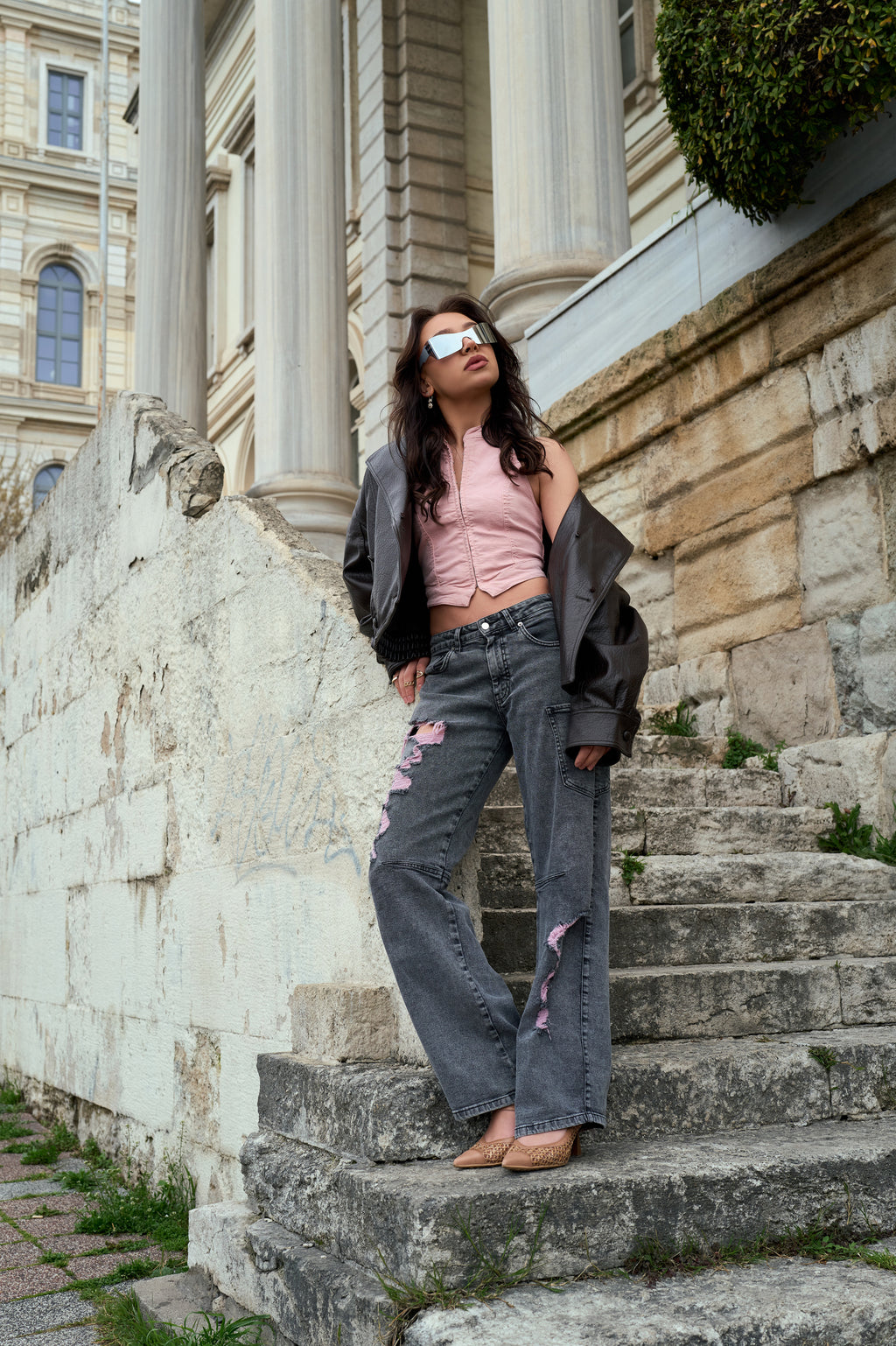 Jeans – Grey (Washed)