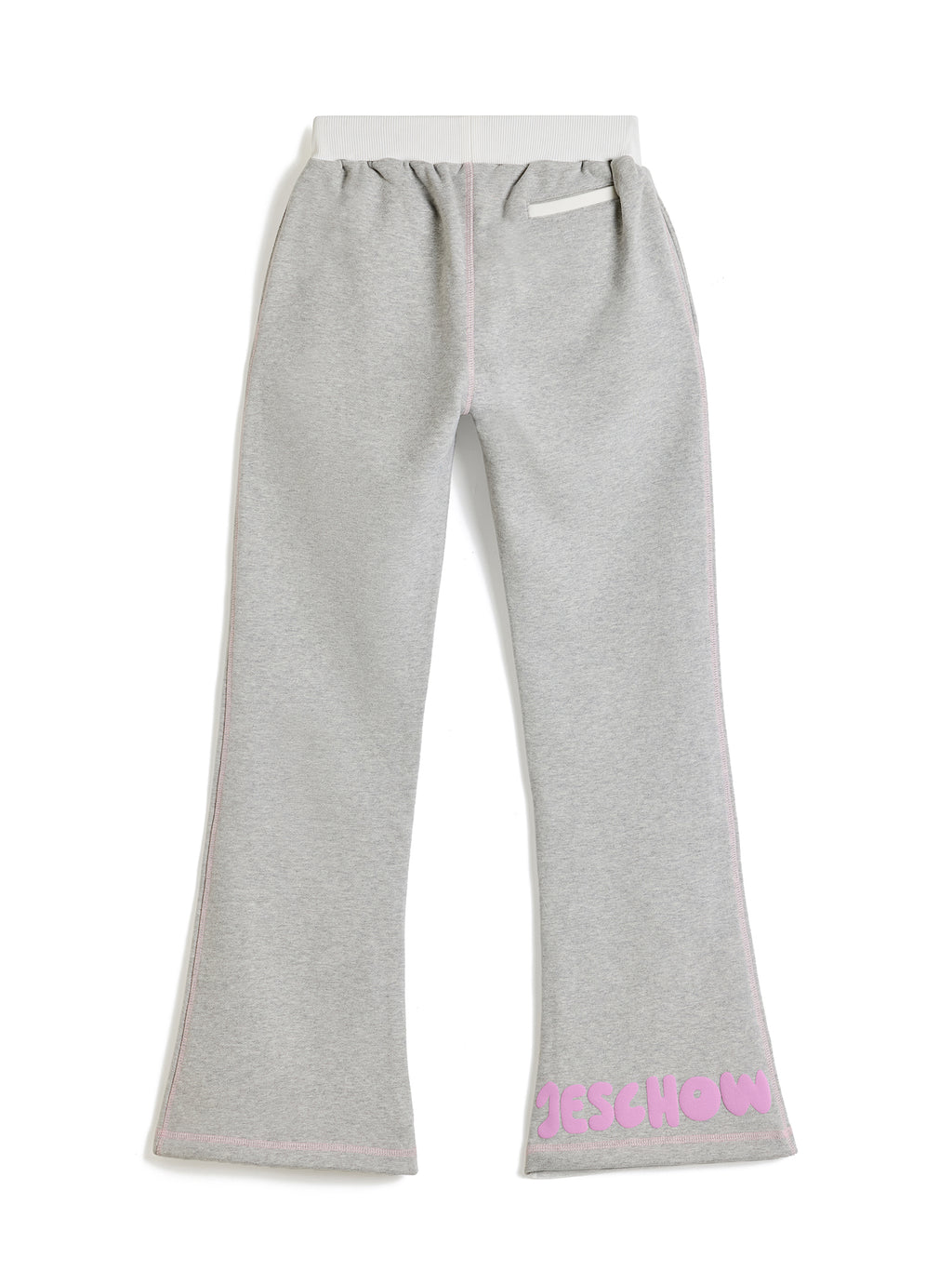 Grey Jogger – Pink Print & Star
