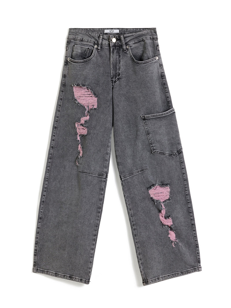 Jeans – Grey (Washed)