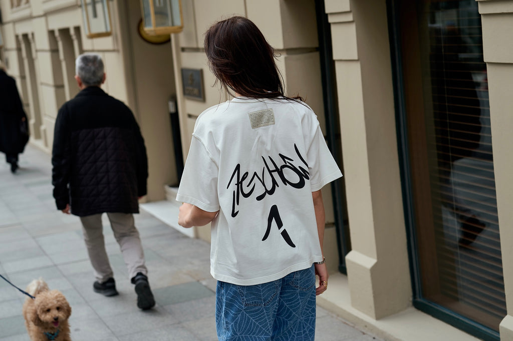 White T-Shirt – OFF WHITE Print